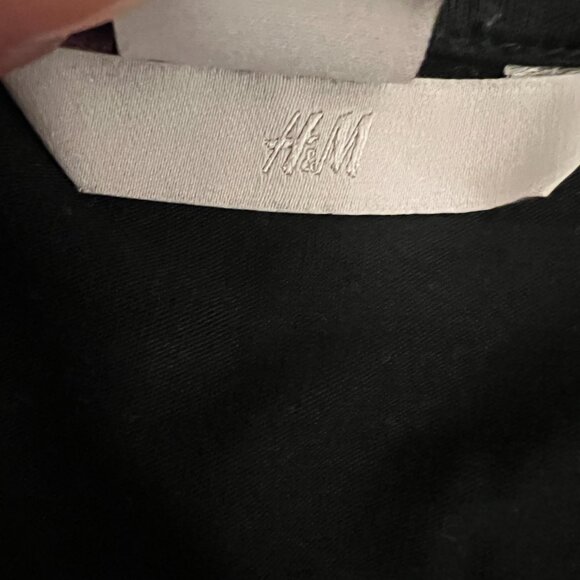 H&M Womens Basic Black T-Shirt - Viscose - XS - Picture 2 of 4